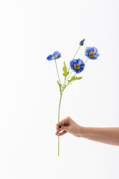 Yapay Gelincik Çiçeği 60 Cm Tek Dal