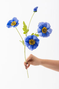 Yapay Gelincik Çiçeği 60 Cm Tek Dal