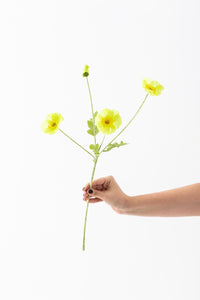 Yapay Gelincik Çiçeği 60 Cm Tek Dal