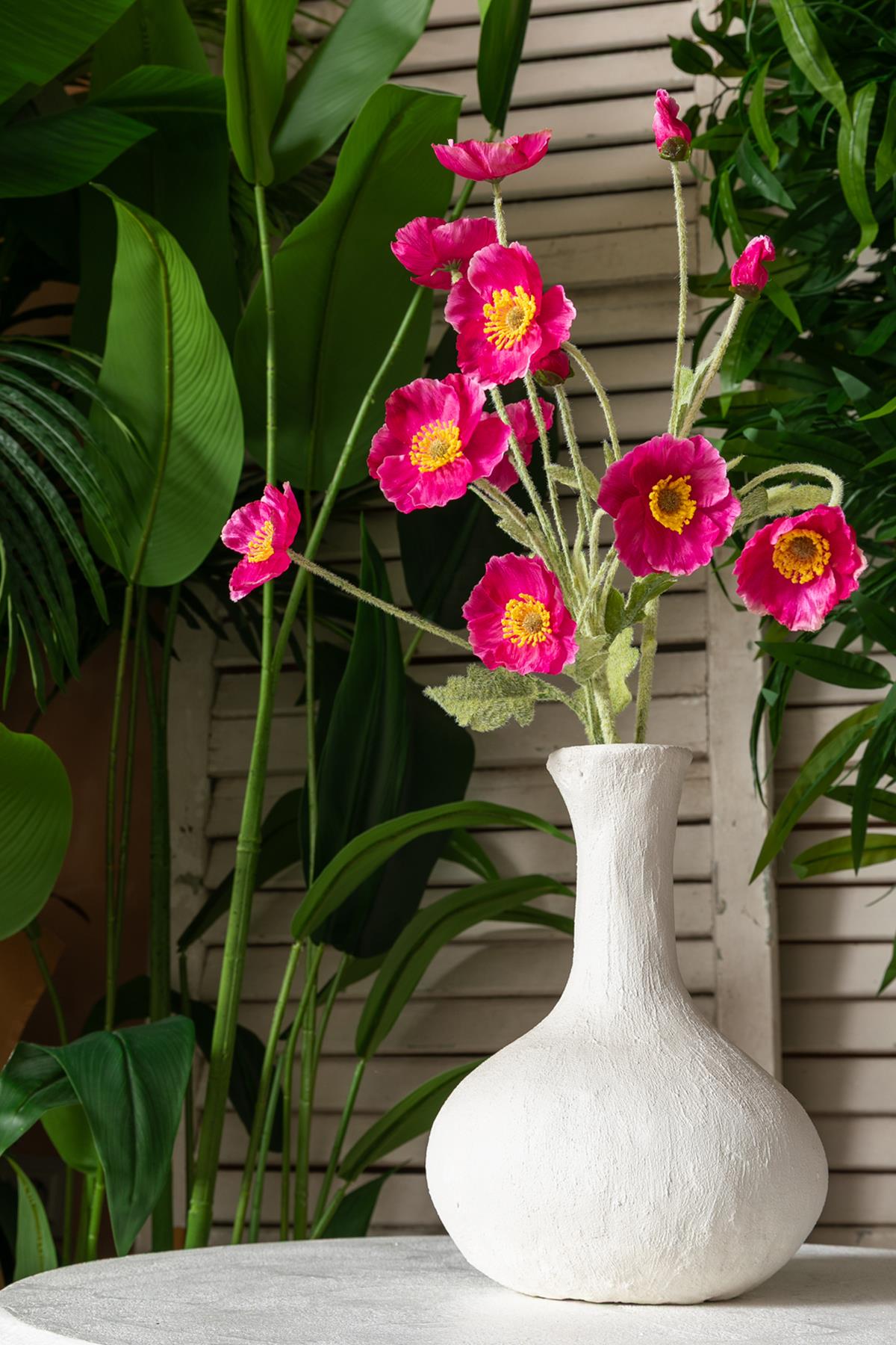 Yapay Gelincik Çiçeği 60 Cm Tek Dal