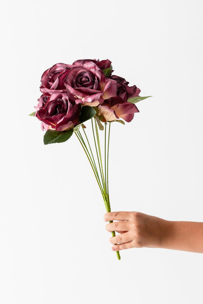 Yapay Gül Demeti Gül Kurusu 9 Dallı