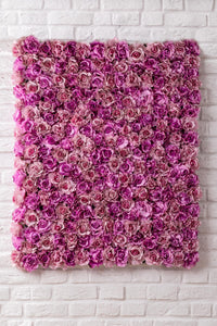 Yapay Gül Duvarı 100x100