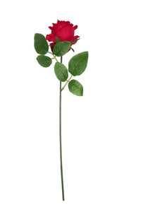 Yapay Gül Kadife Kırmızı