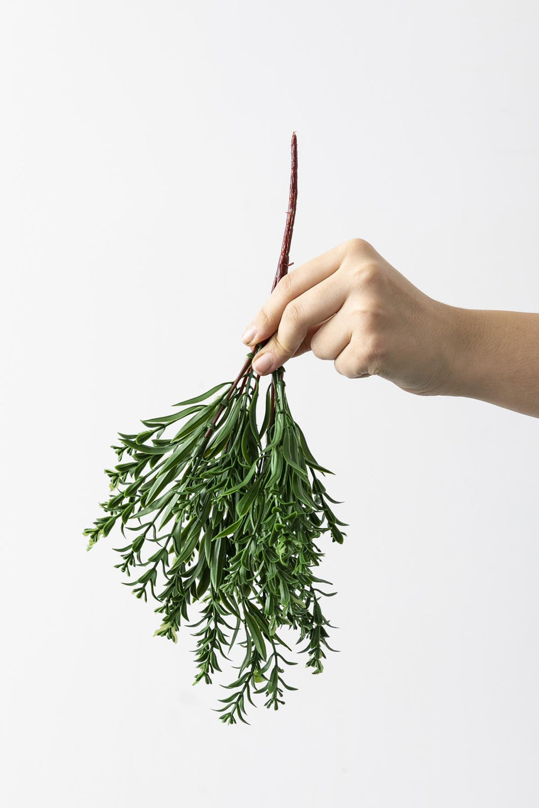 Yapay Ihlamur Demeti Koyu Yeşil 35 Cm 5 Dal(Uv)