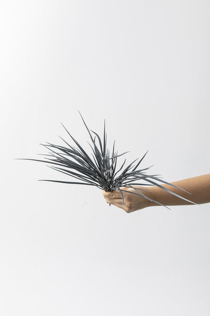 Yapay İnce Saz Demeti Gri 50 Cm 7 Dal(Uv)