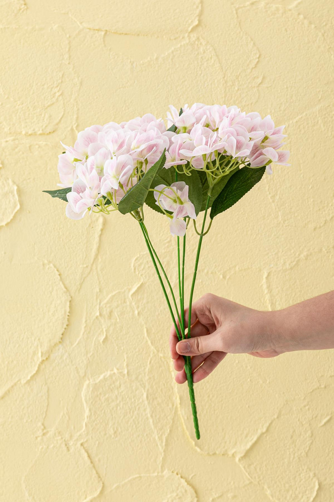 Yapay Islak Ortanca Çiçeği 45 cm 5 Dal