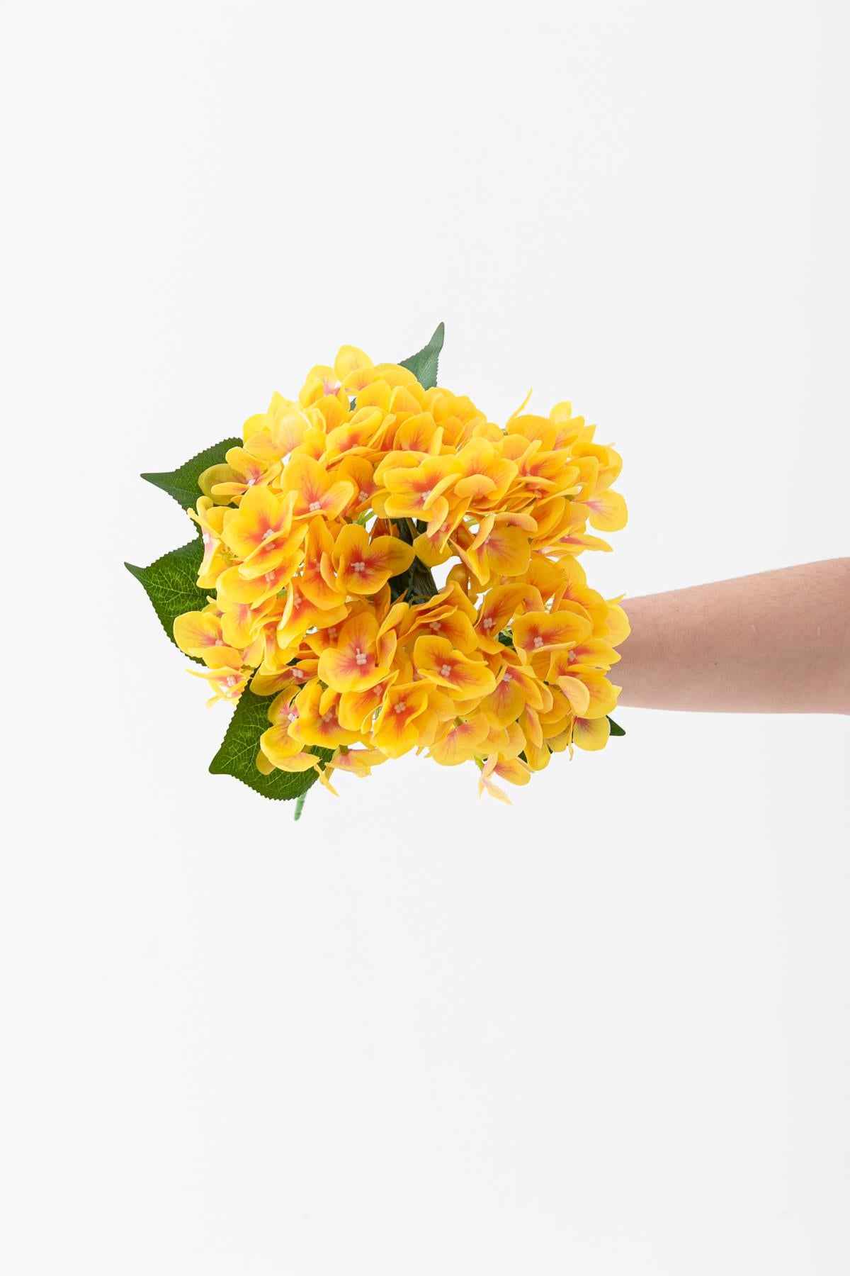 Yapay Islak Ortanca Çiçeği 45 cm 5 Dal