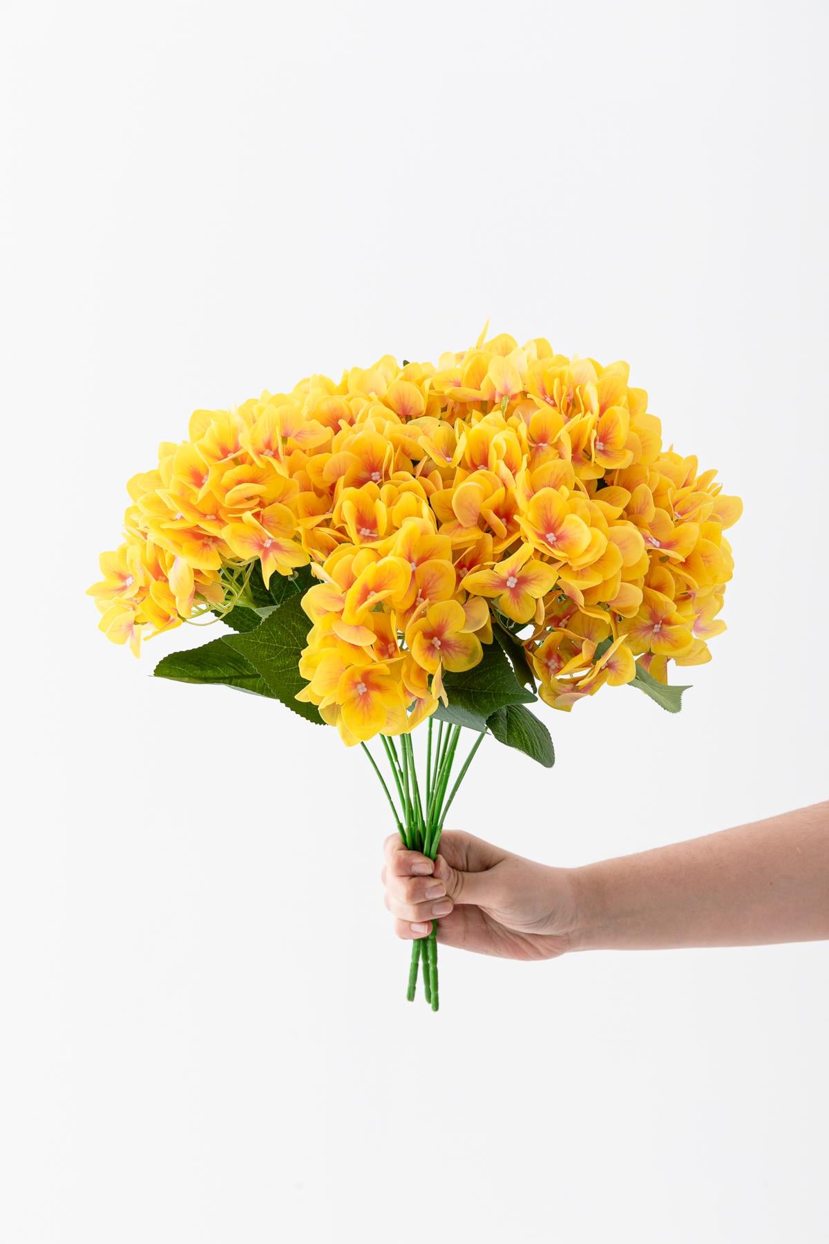 Yapay Islak Ortanca Çiçeği 45 cm 5 Dal