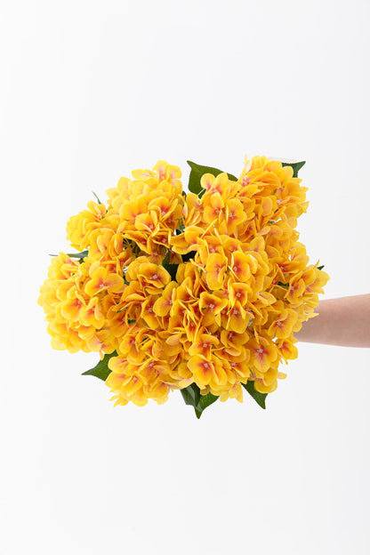 Yapay Islak Ortanca Çiçeği 45 cm 5 Dal