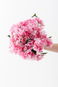 Yapay Islak Ortanca Çiçeği 45 cm 5 Dal