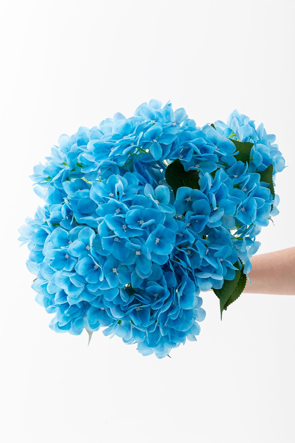 Yapay Islak Ortanca Çiçeği 45 cm 5 Dal