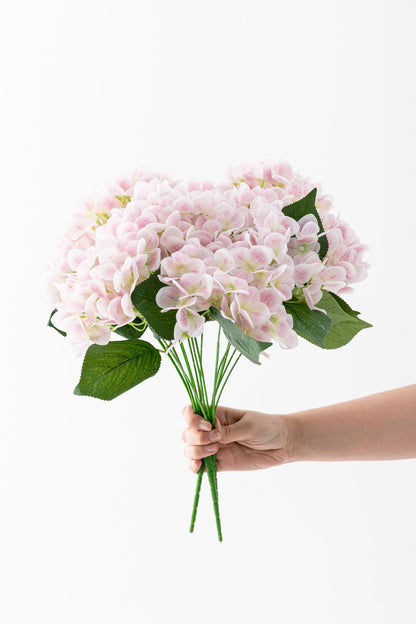 Yapay Islak Ortanca Çiçeği 45 cm 5 Dal