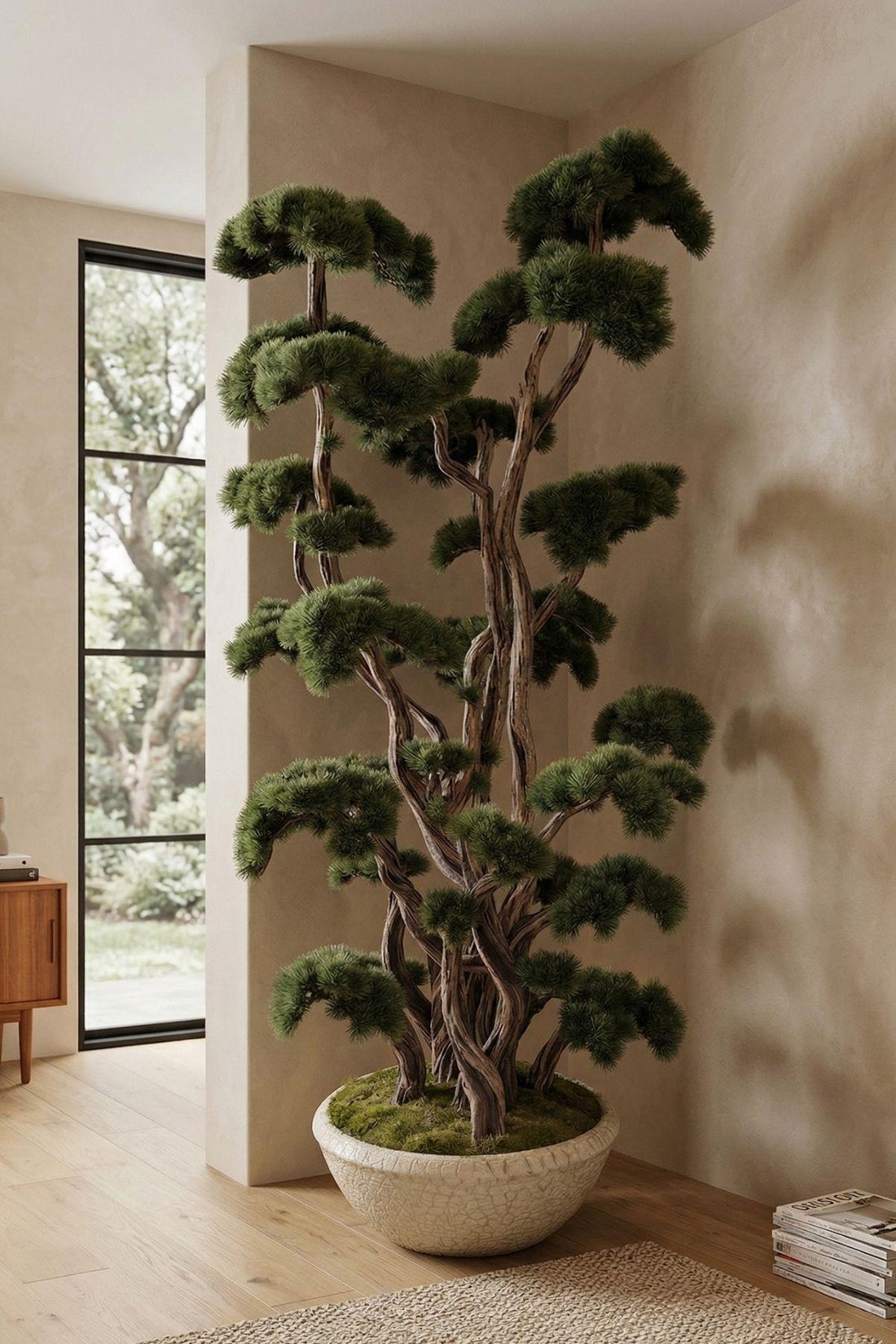 Yapay Jumbo Bonsai Ağacı 200 cm 50 Dal