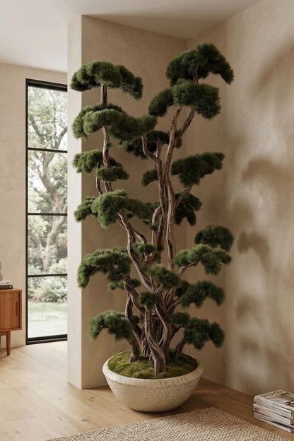 Yapay Jumbo Bonsai Ağacı 200 cm 50 Dal