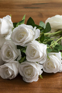 Yapay Kadife Gül Demeti 10'lu