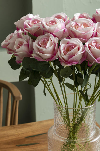 Yapay Kadife Gül Demeti 10&