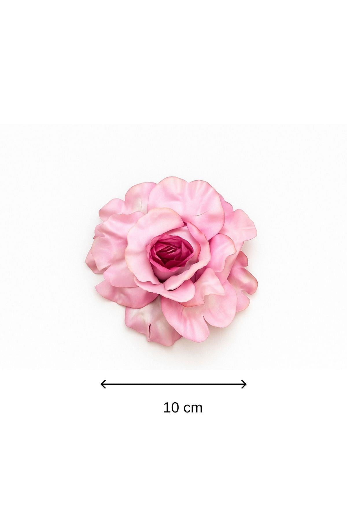 Yapay Kafa Gül Pembe 10 Cm