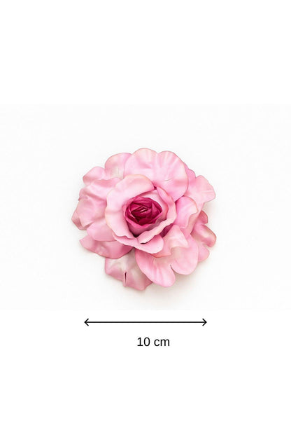 Yapay Kafa Gül Pembe 10 Cm