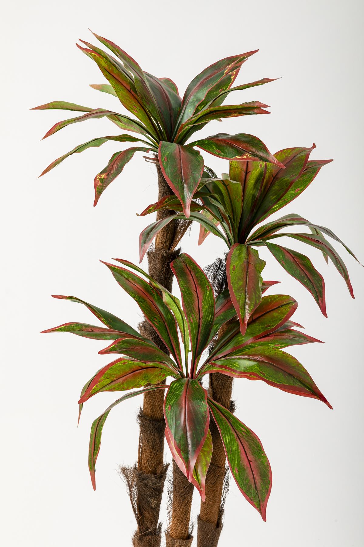 Yapay Kılıç Ağacı 150 Cm 54 Dal Kırmızı Yeşil