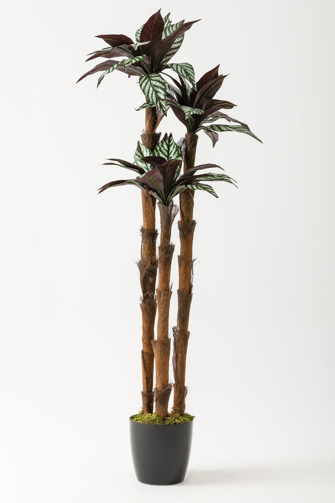 Yapay Kılıç Ağacı 150 Cm 54 Dal Mürdüm Beyaz