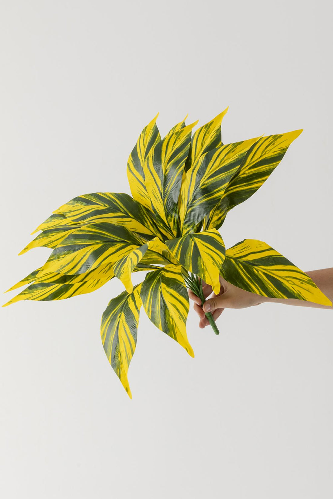 Yapay Kılıç Sarı Desenli Demet