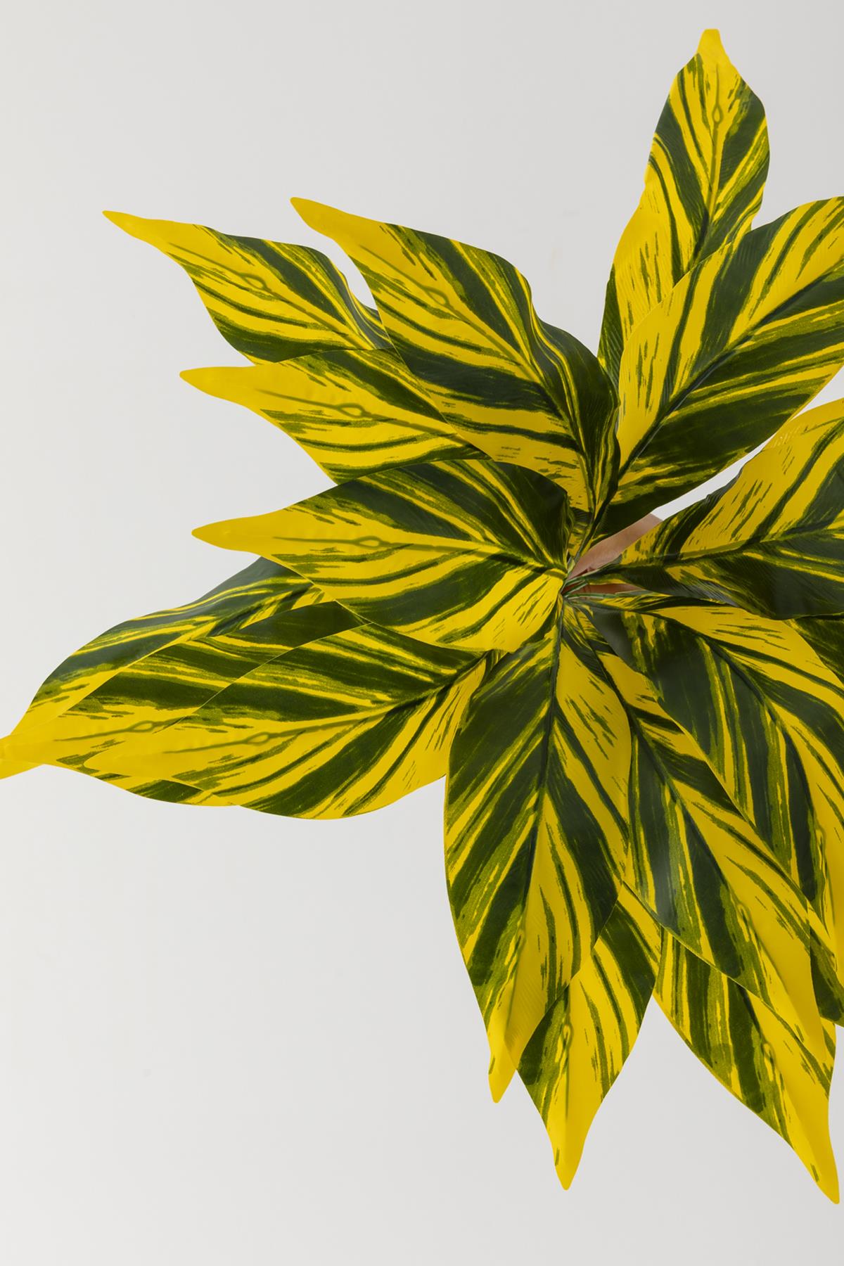 Yapay Kılıç Sarı Desenli Demet