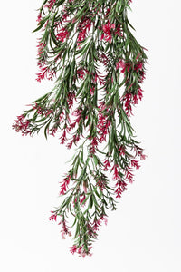 Yapay Kılıç Sarmaşık Uv Korumalı Yeşil Pembe 80 Cm