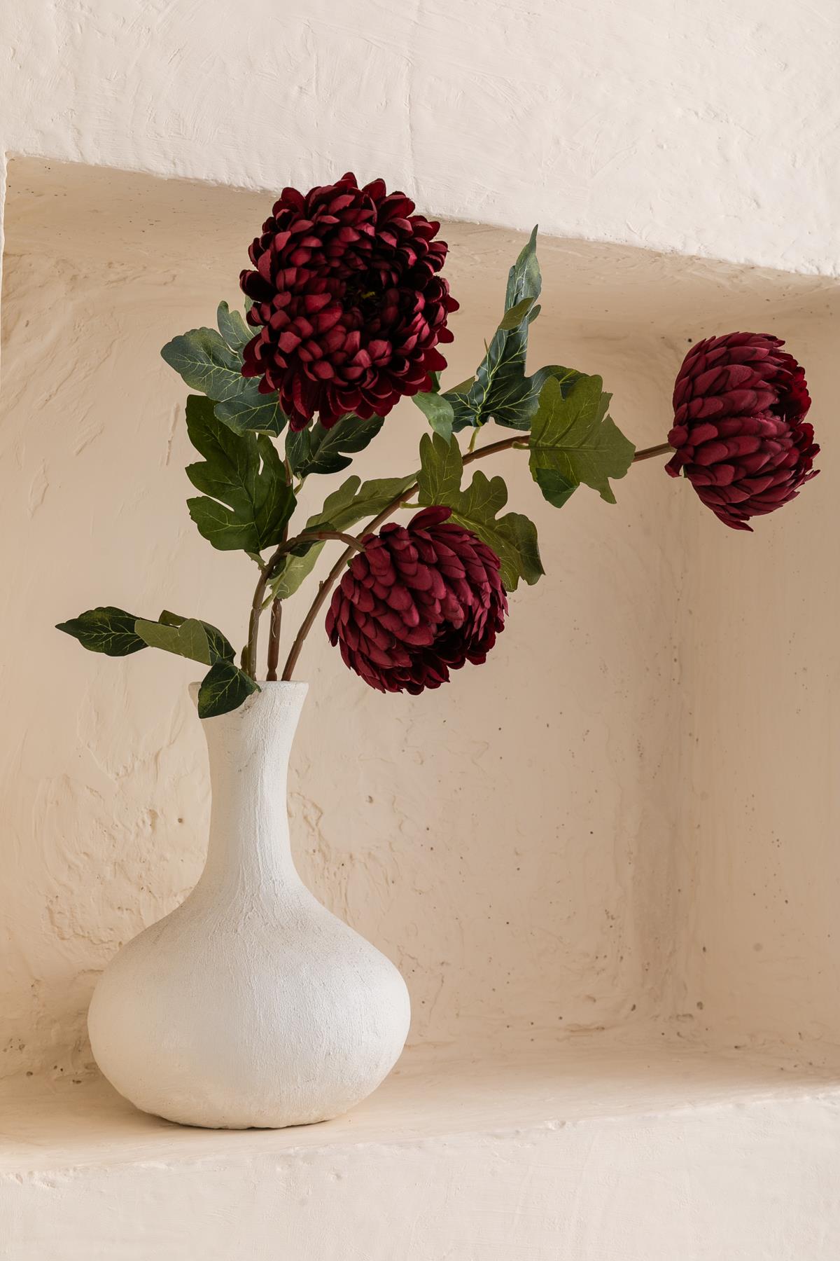 Yapay Krizantem Çiçeği 75 Cm Tek Dal