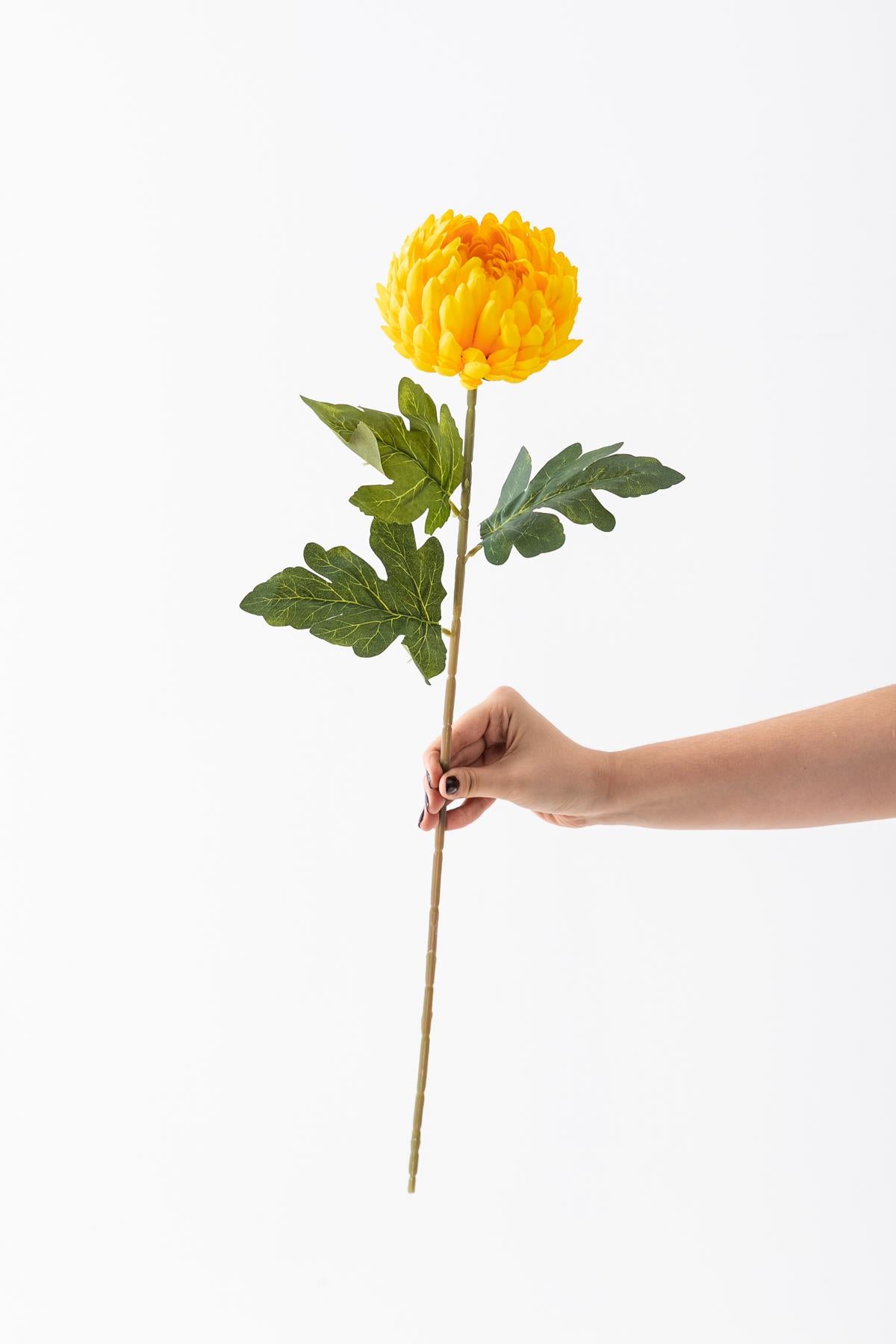 Yapay Krizantem Çiçeği 75 Cm Tek Dal