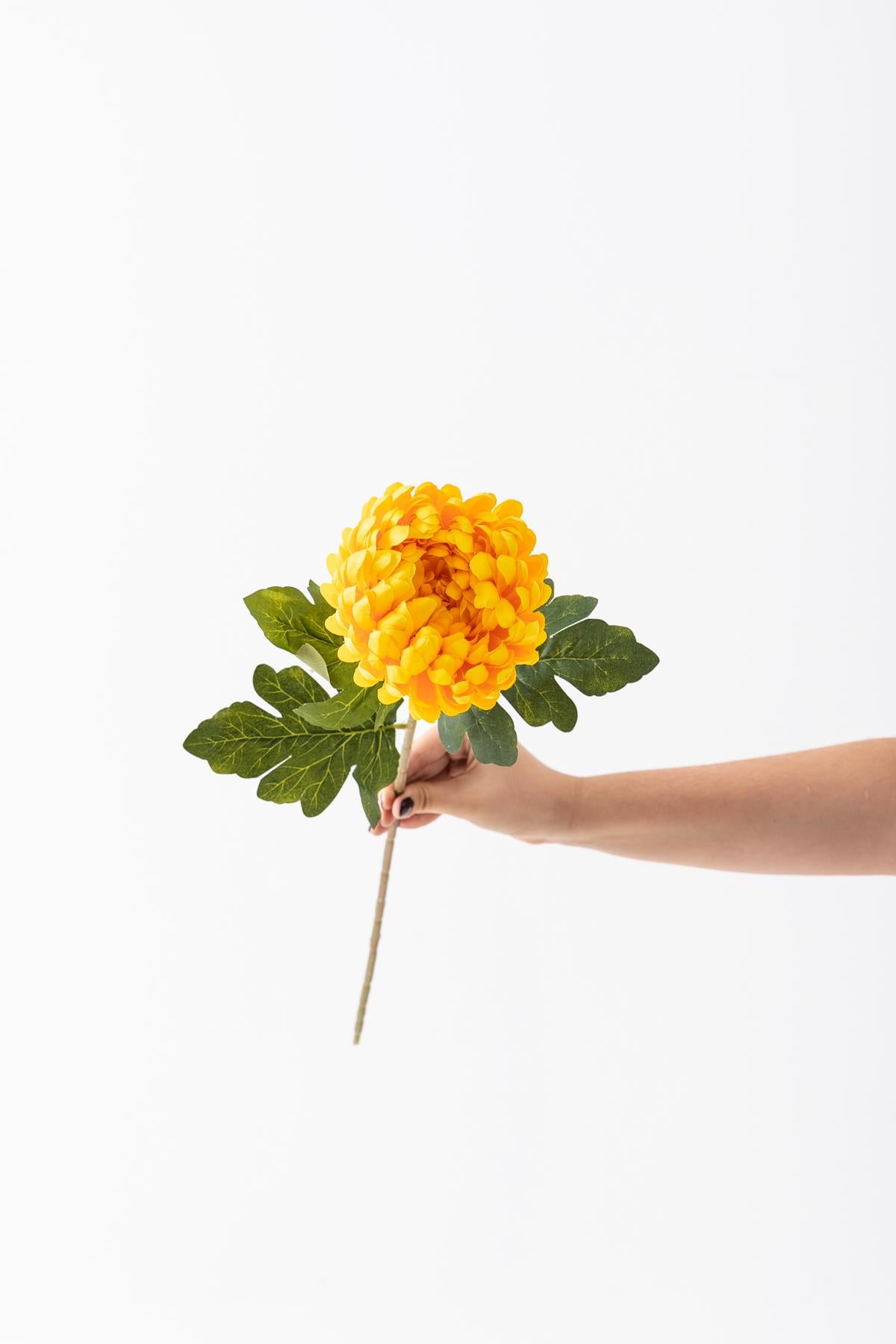 Yapay Krizantem Çiçeği 75 Cm Tek Dal