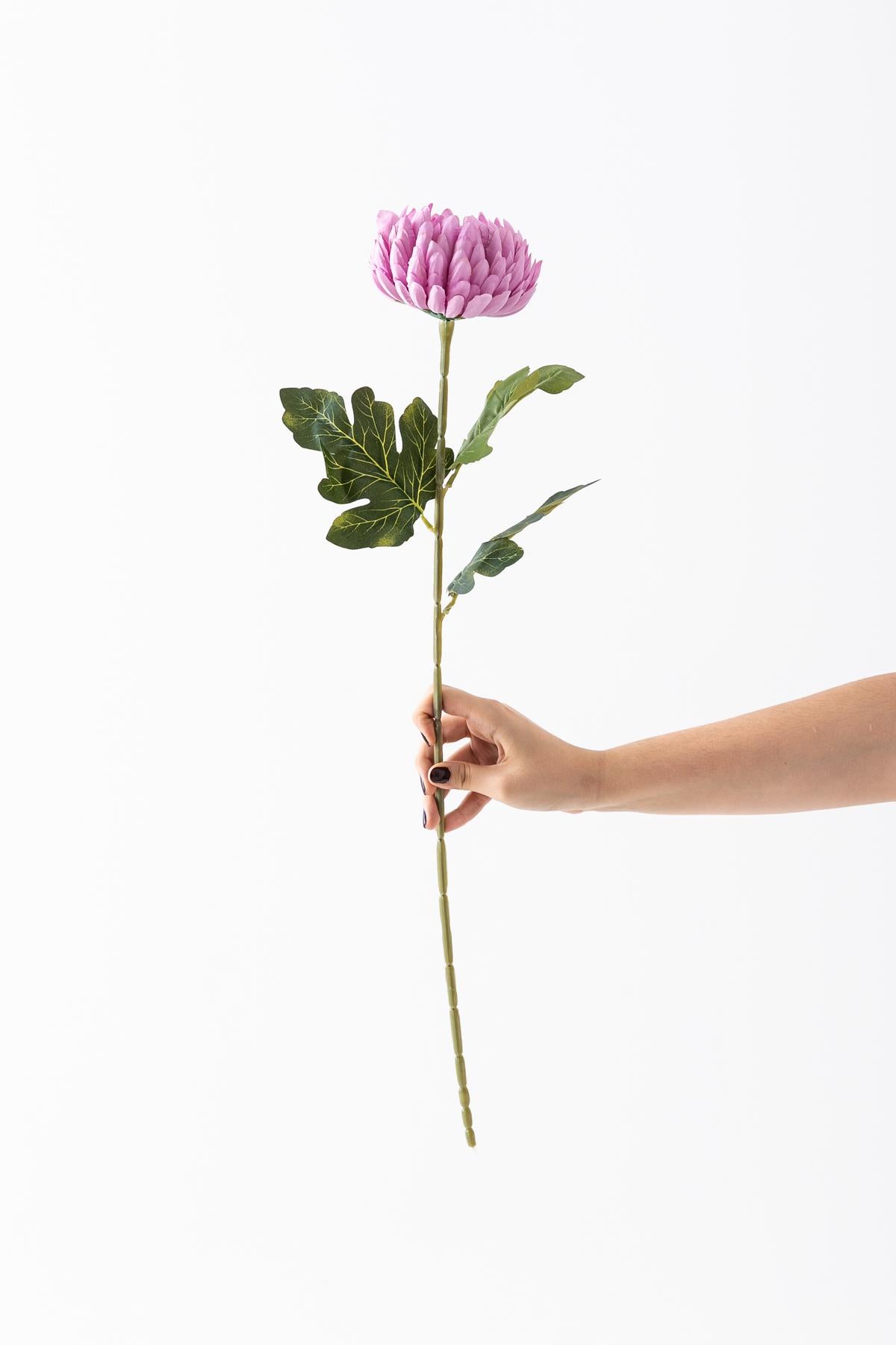 Yapay Krizantem Çiçeği 75 Cm Tek Dal