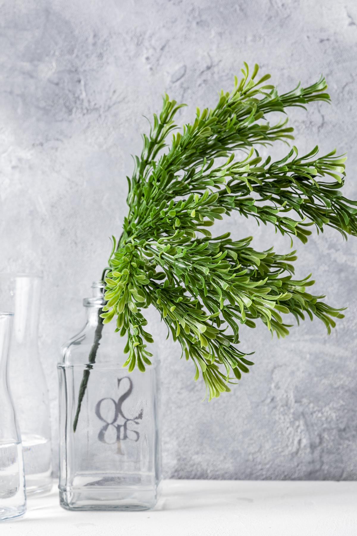 Yapay Latus Demeti Yeşil 35 Cm 5 Dal(Uv)