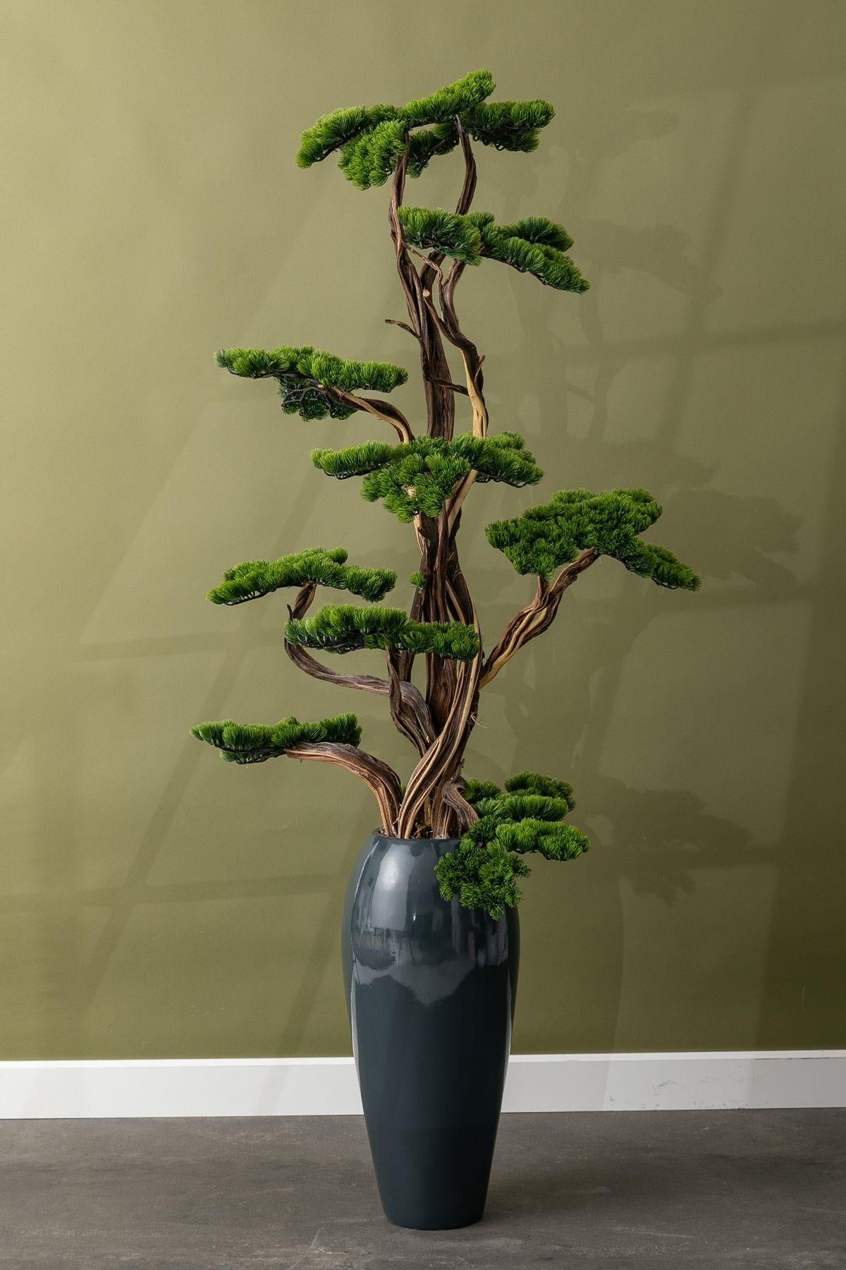 Yapay Lüx Bonsai Ağacı 200 cm 40 Dal