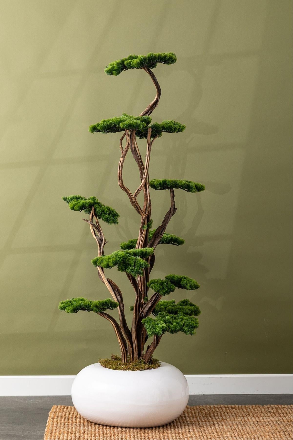 Yapay Lüx Bonsai Ağacı 200 cm 40 Dal