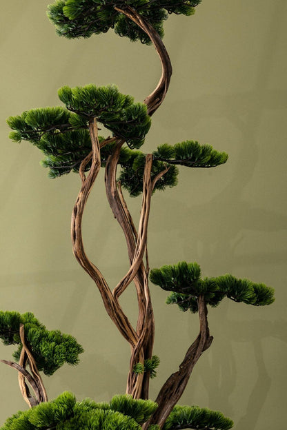 Yapay Lüx Bonsai Ağacı 200 cm 40 Dal