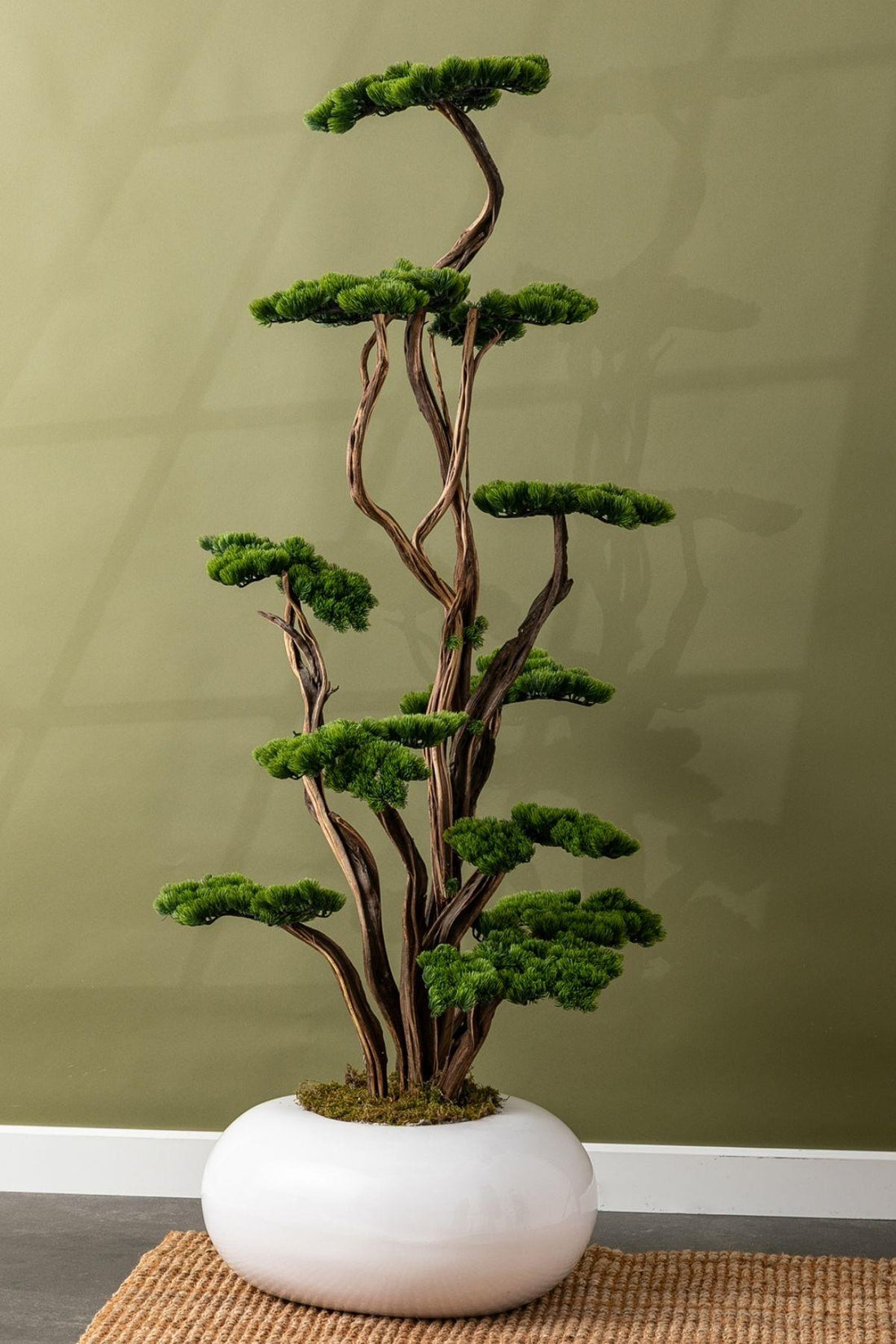 Yapay Lüx Bonsai Ağacı 200 cm 40 Dal