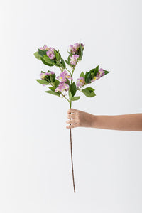 Yapay Lux Menekşe Dalı Lila 80 cm 5 Yaprak
