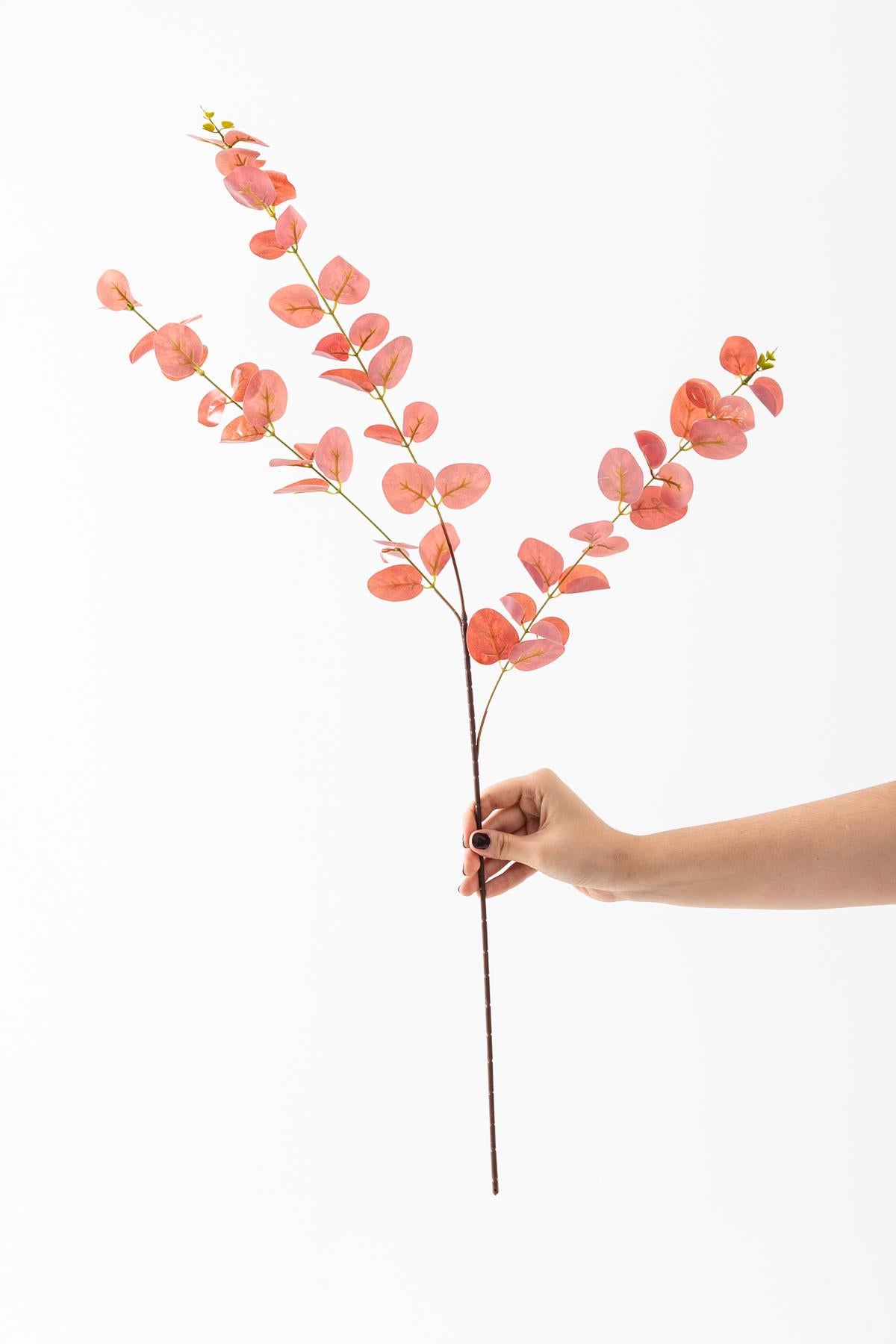 Yapay Okaliptus Dalı 80 Cm 3 Dal