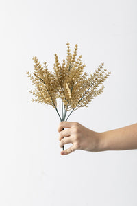 Yapay Okaliptus Demeti Gold 35 Cm 7 Dal(Uv)