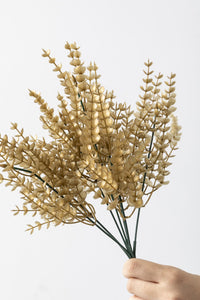 Yapay Okaliptus Demeti Gold 35 Cm 7 Dal(Uv)