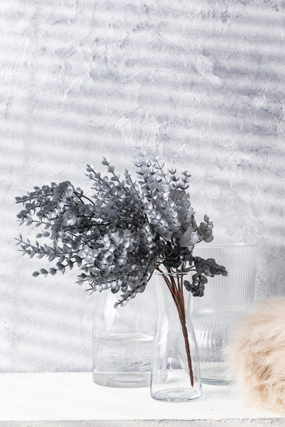 Yapay Okaliptus Demeti Gri 35 Cm 7 Dal(Uv)