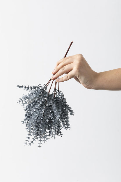 Yapay Okaliptus Demeti Gri 35 Cm 7 Dal(Uv)