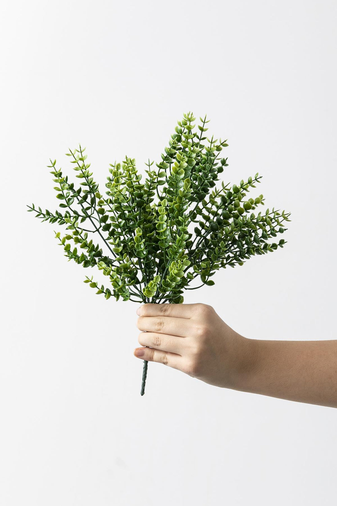 Yapay Okaliptus Demeti Yeşil 35 Cm 7 Dal(Uv)