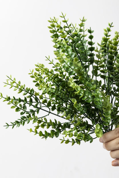 Yapay Okaliptus Demeti Yeşil 35 Cm 7 Dal(Uv)