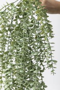 Yapay Okaliptus Sarmaşık Uv Korumalı Pastel Yeşil 90 Cm 5 Dal