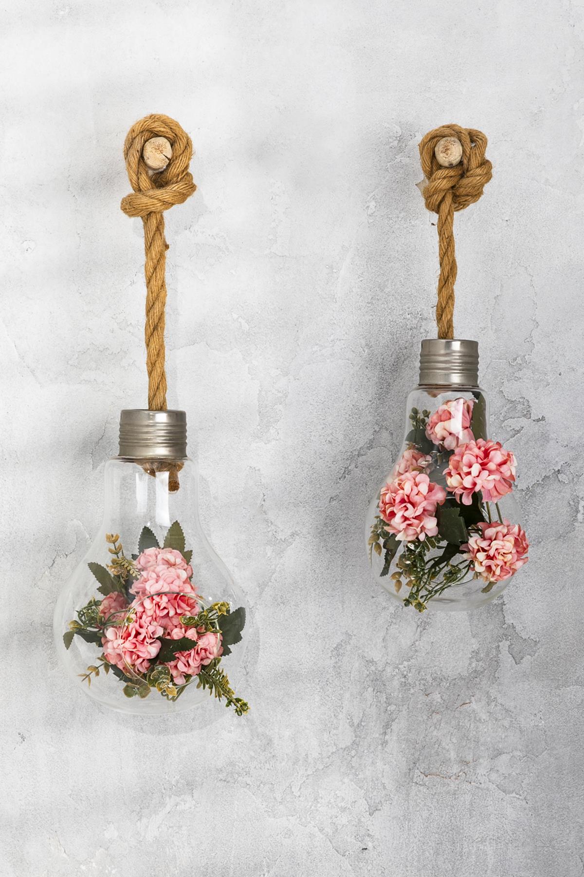 Yapay Ortanca Çiçeği 30 Cm 5 Dal Pembe