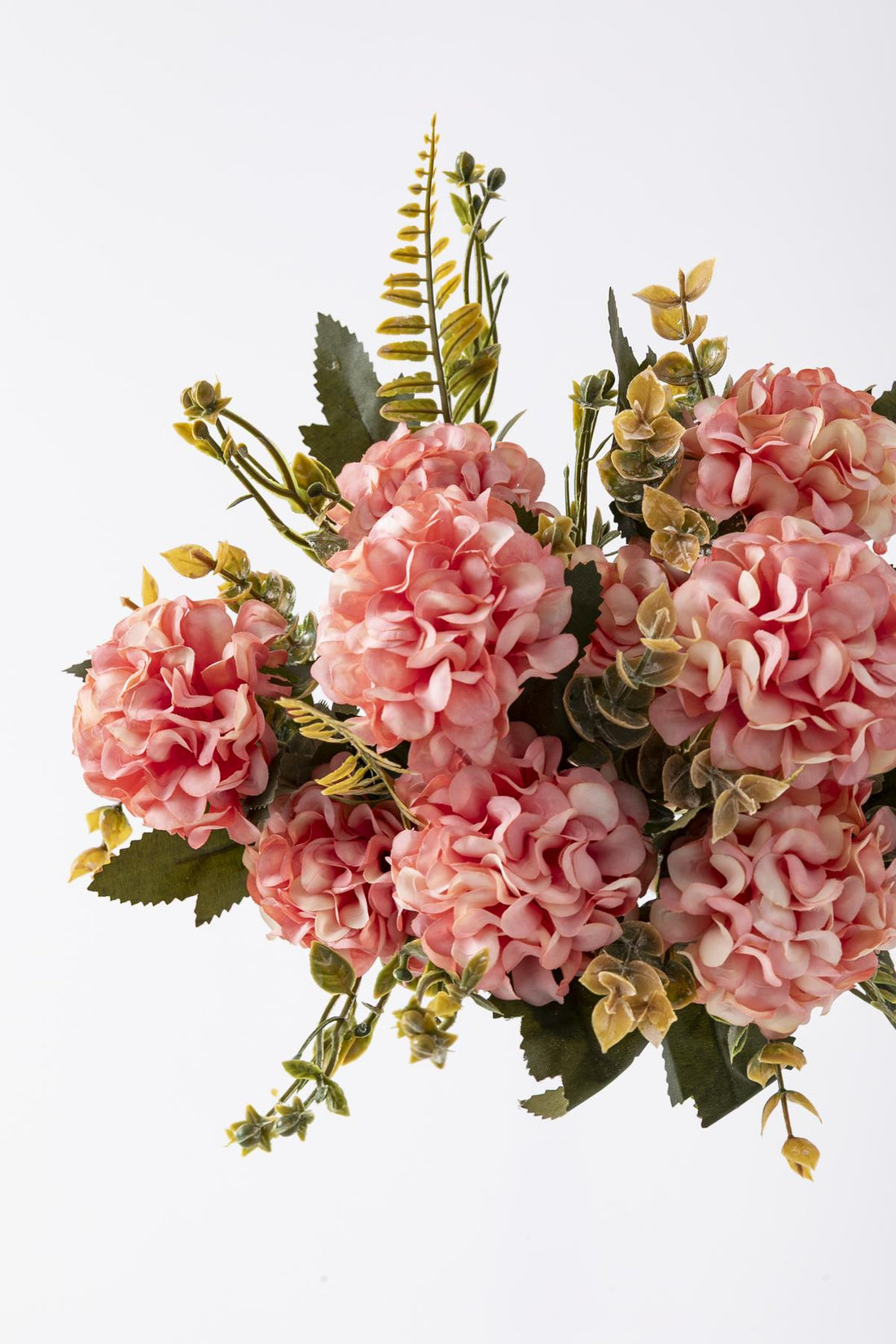 Yapay Ortanca Çiçeği 30 Cm 5 Dal Pembe