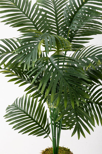 Yapay Palmiye Ağacı 130 Cm Küre Plastik Saksı