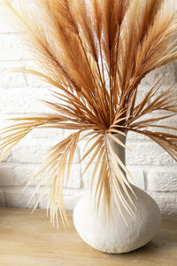 Yapay Pampas 100 Cm Tek Dal Kahverengi 5'li