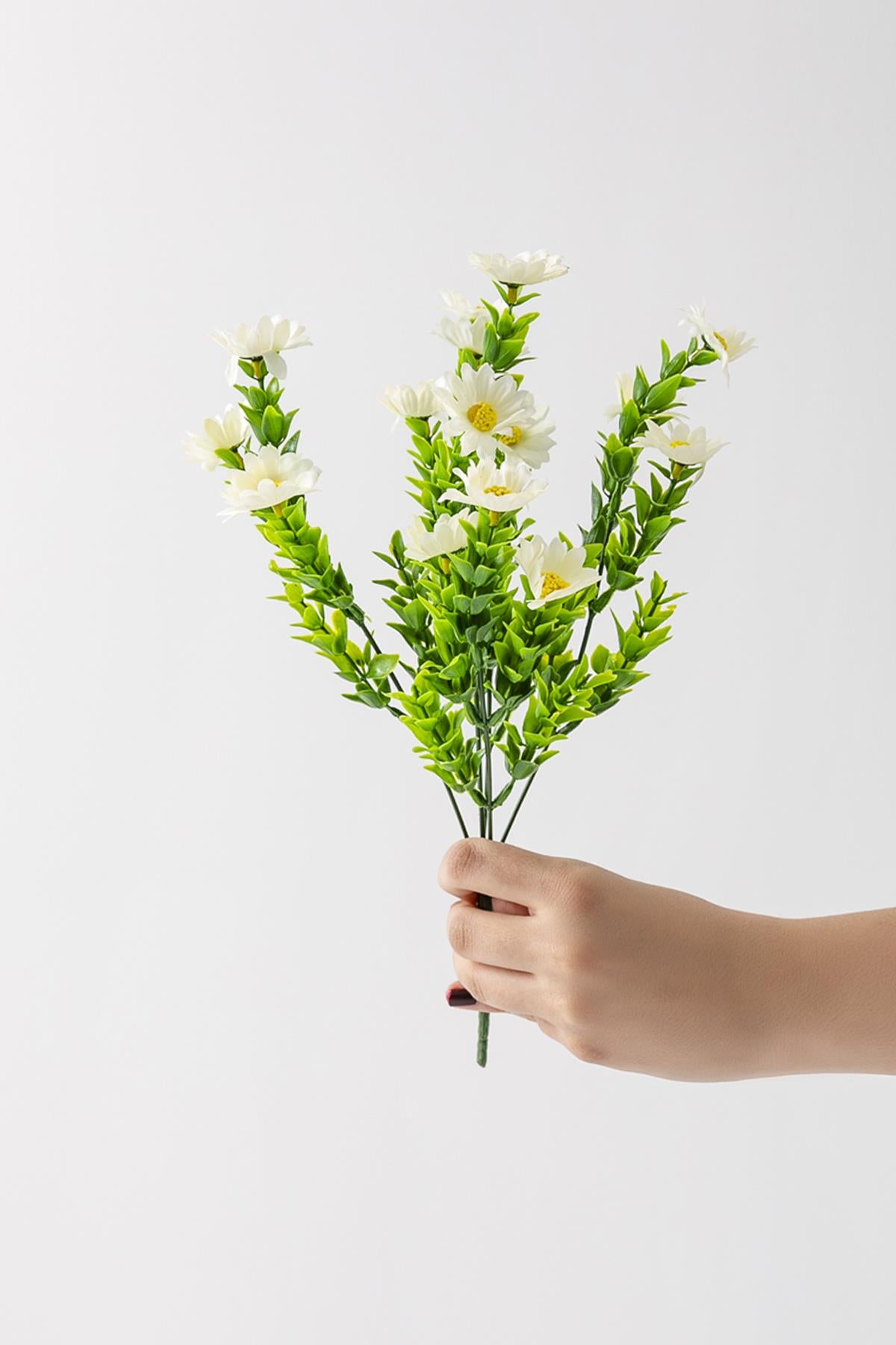 Yapay Papatya Demeti 35 Cm 5 Dal